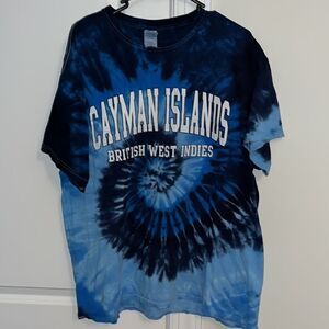 Cayman Islands British West Indies Hippie Carolina Panthers Color Tie Dye Shirt